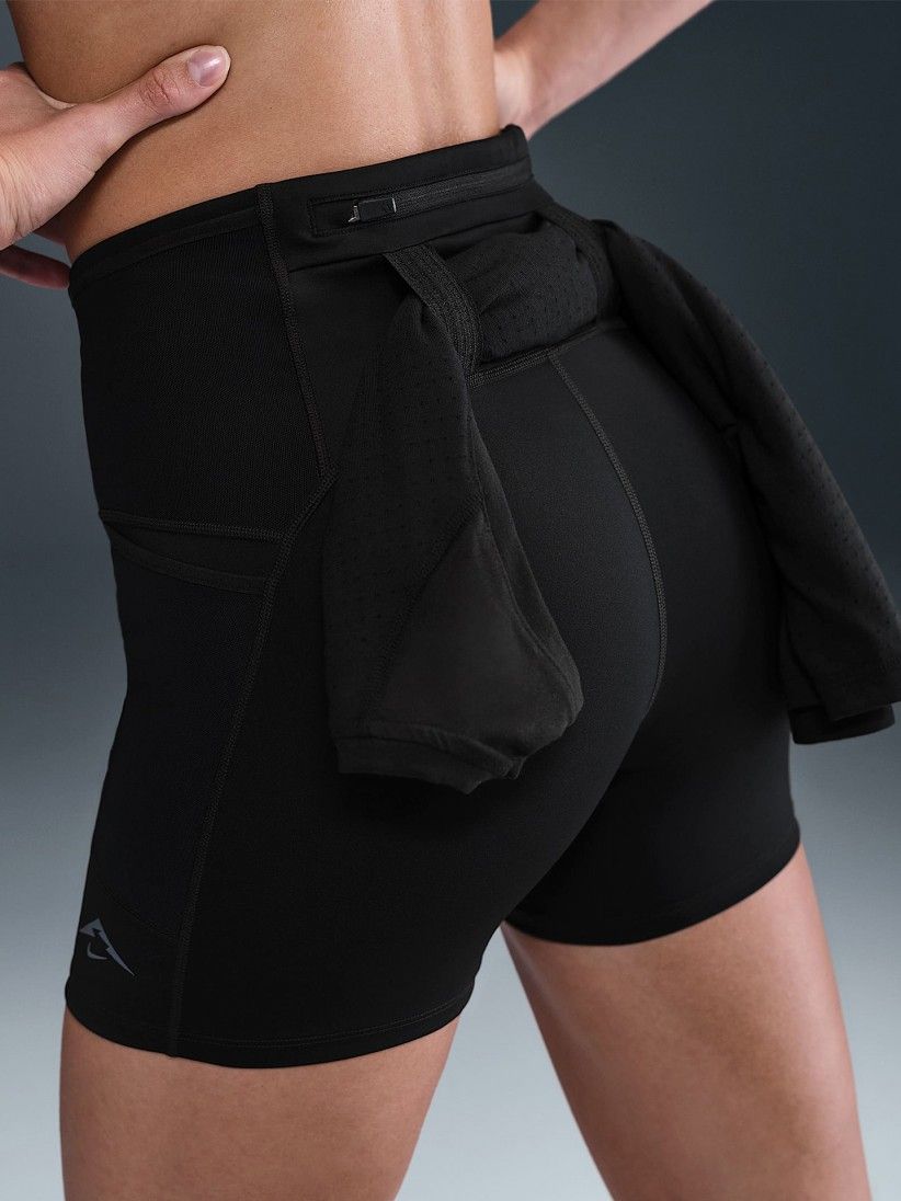 Nike Trail Dri-FIT High Rise 10cm Black Trail Shorts For Women