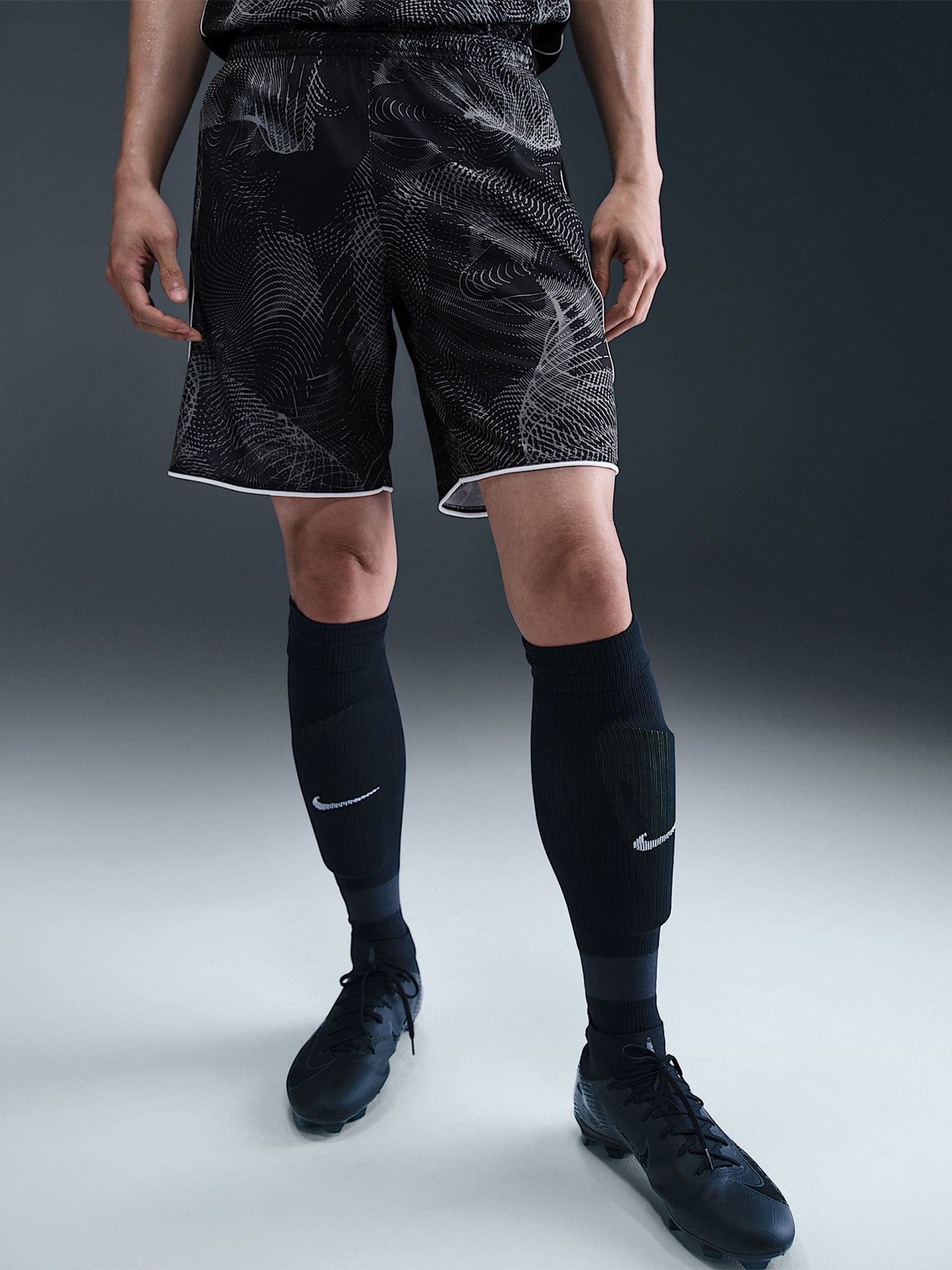 Nike Dri-FIT Academy+ 22cm Black Football Shorts For Men