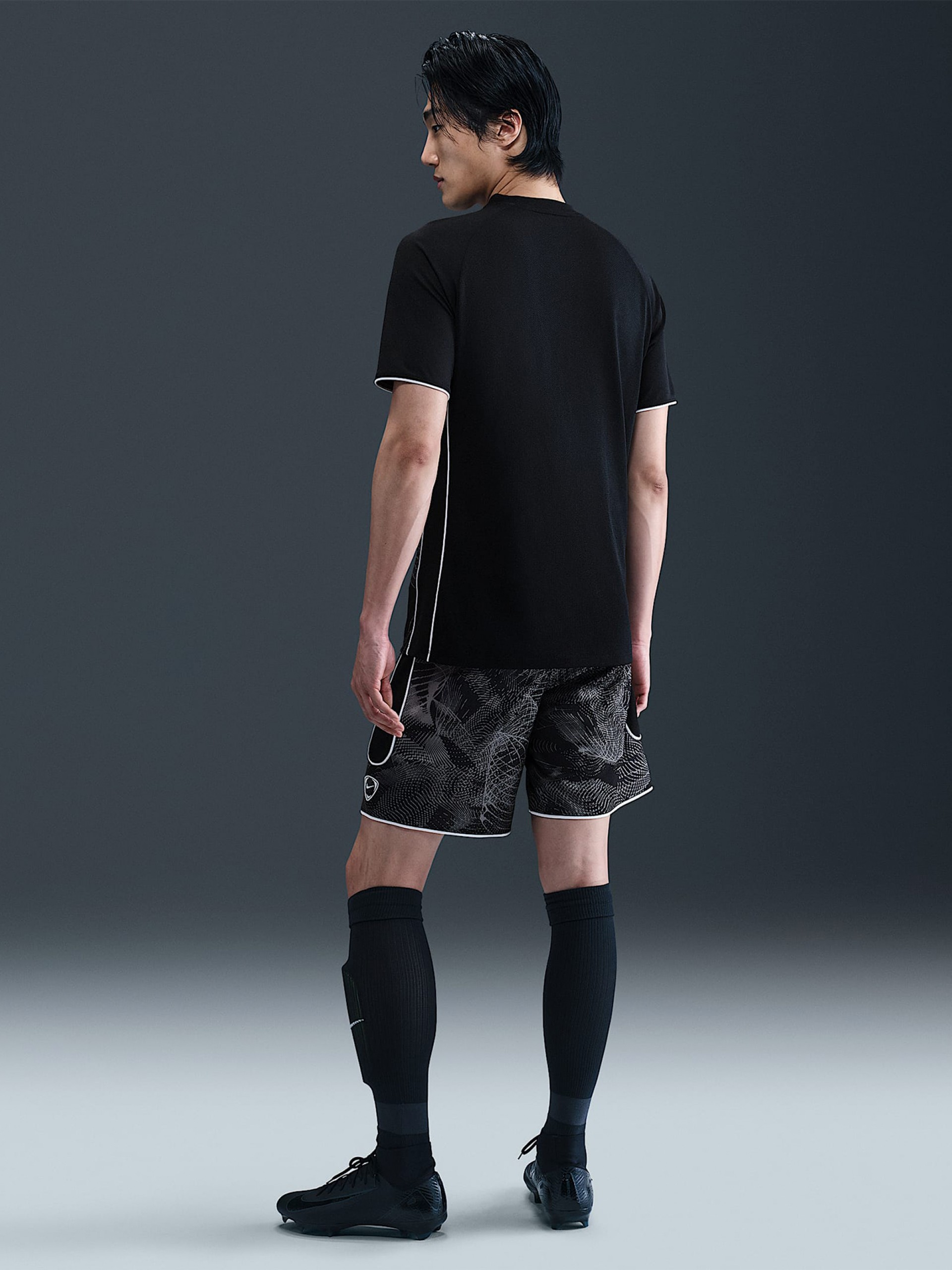 Calções de Futebol Nike Dri-FIT Academy+ 22cm Pretos Para Homem