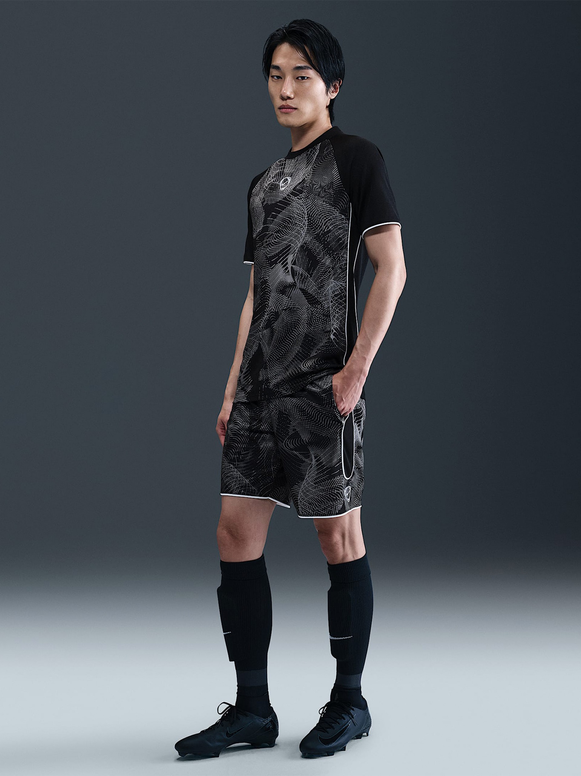 Nike Dri-FIT Academy+ 22cm Black Football Shorts For Men