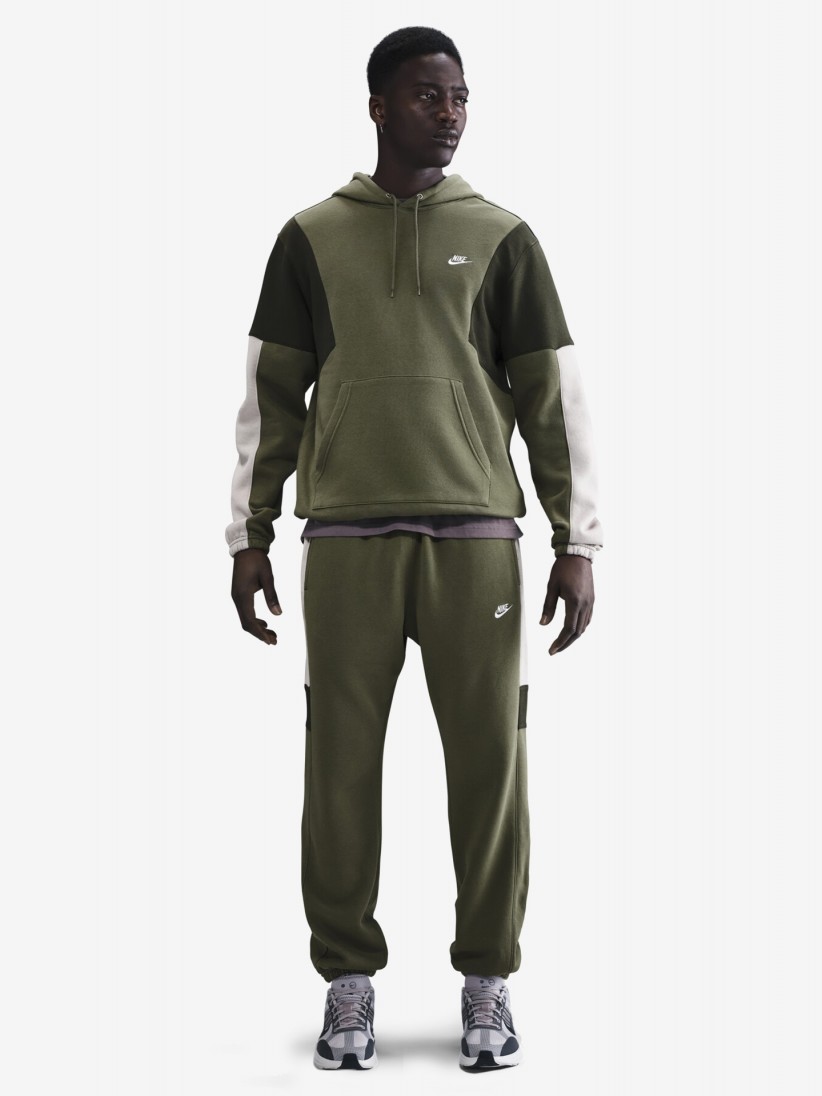 Fato de Treino Nike Club Fleece Verde Para Homem