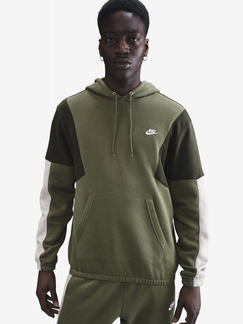 Fato de Treino Nike Club Fleece Verde Para Homem