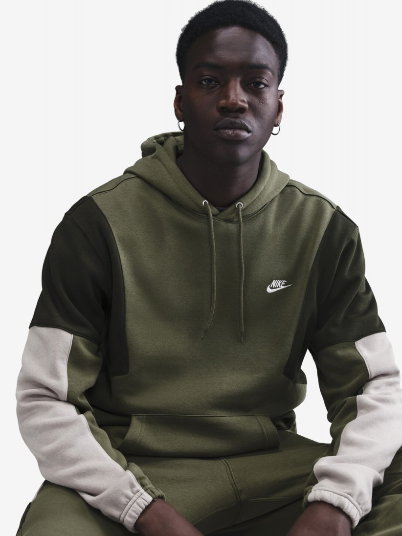 Fato de Treino Nike Club Fleece Verde Para Homem