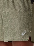 Asics Fujitrail All Over Print 12.7cm Green Trail Shorts