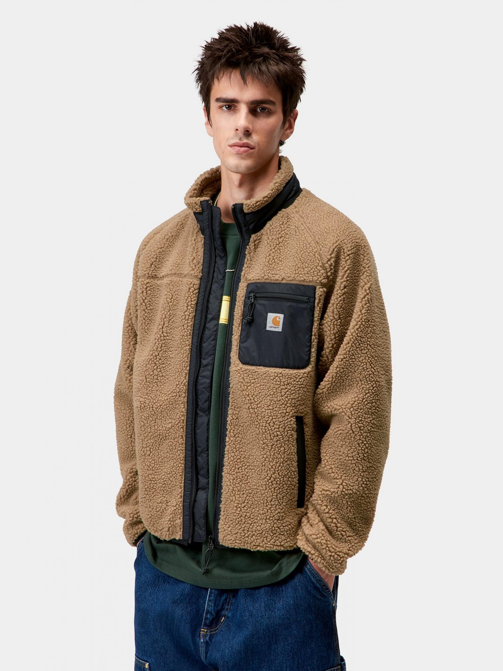 Casaco Carhartt WIP Prentis Liner Bege