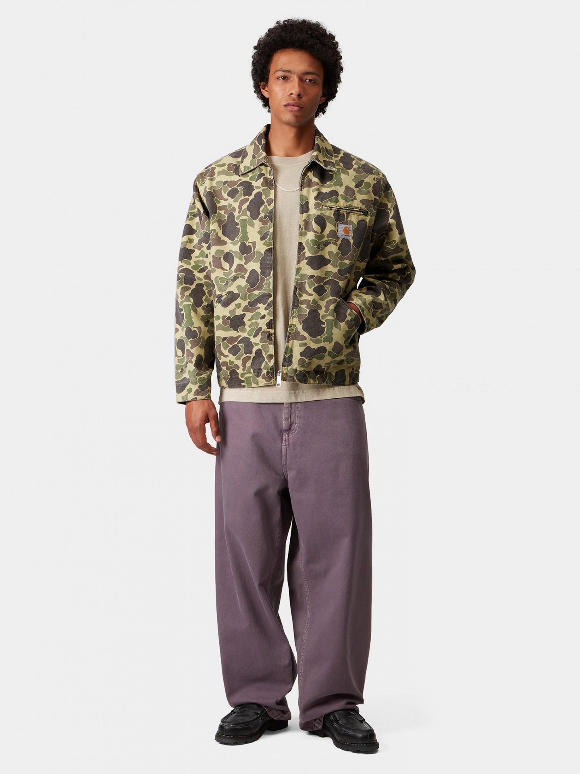 Casaco Carhartt WIP Duck Detroit Padrão Camuflado