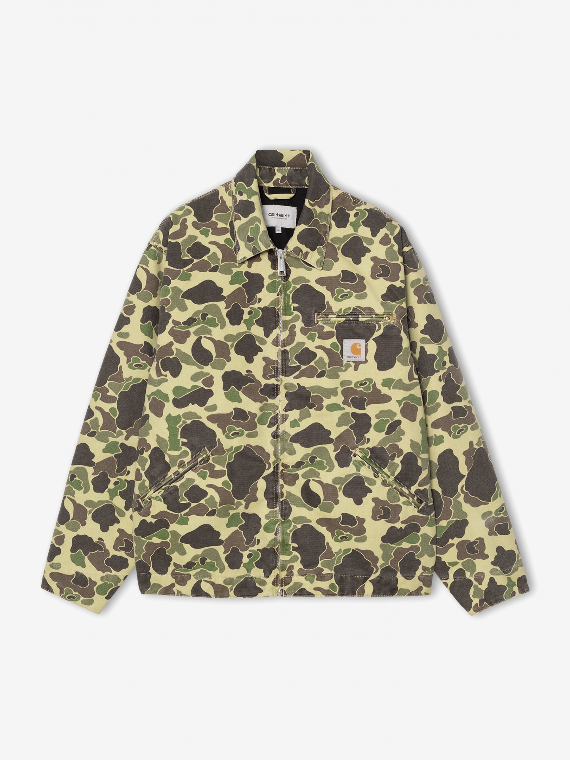 Carhartt WIP Duck Detroit Camouflage Pattern Jacket