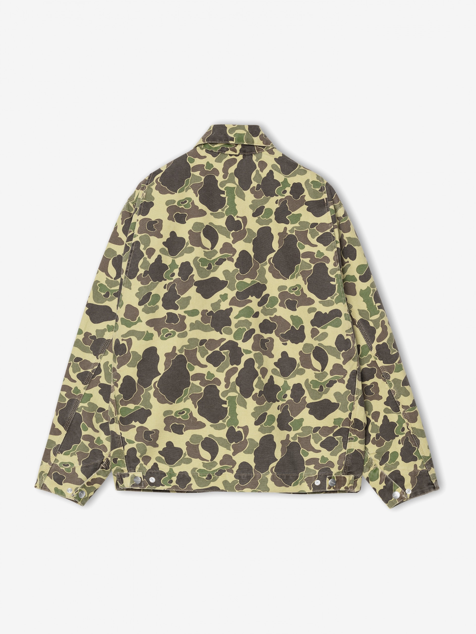 Carhartt WIP Duck Detroit Camouflage Pattern Jacket