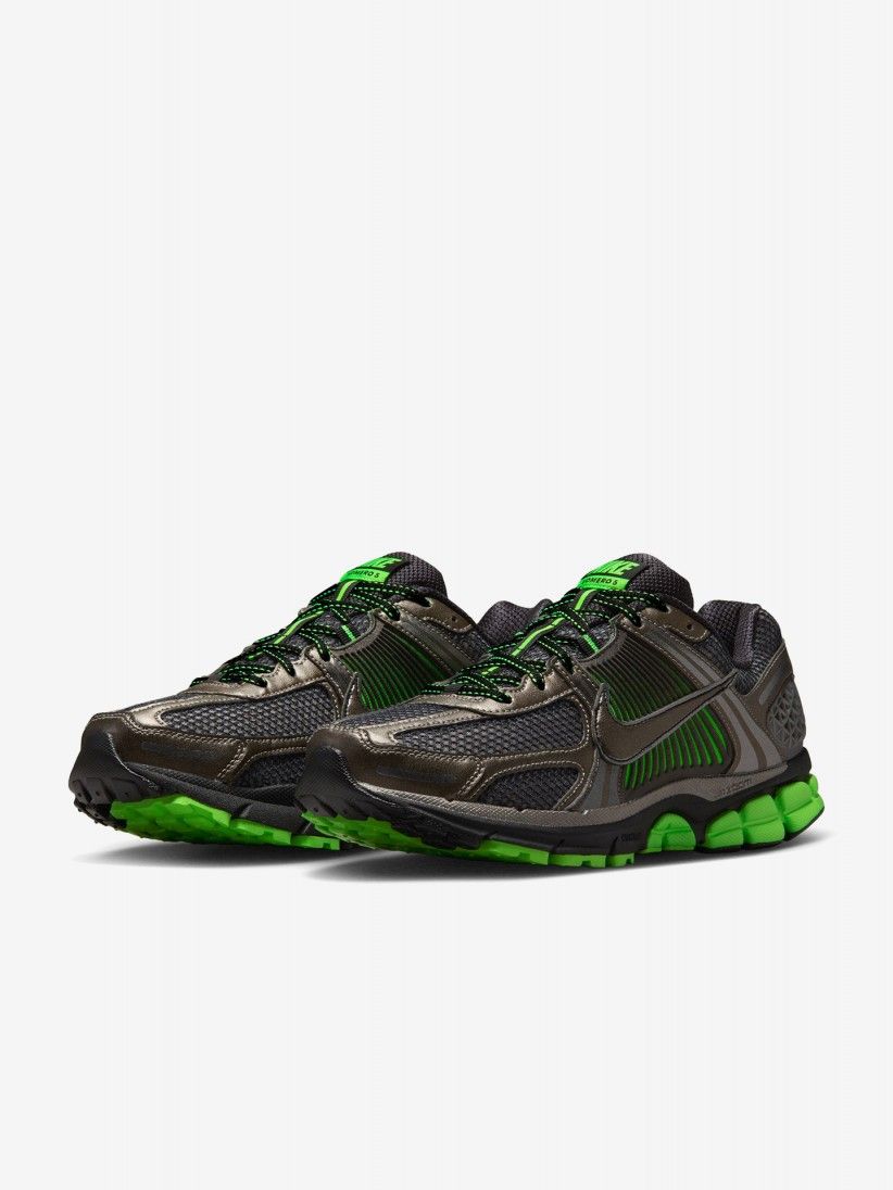Zapatillas Nike Zoom Vomero 5 SE Grises y Verdes Para Hombre
