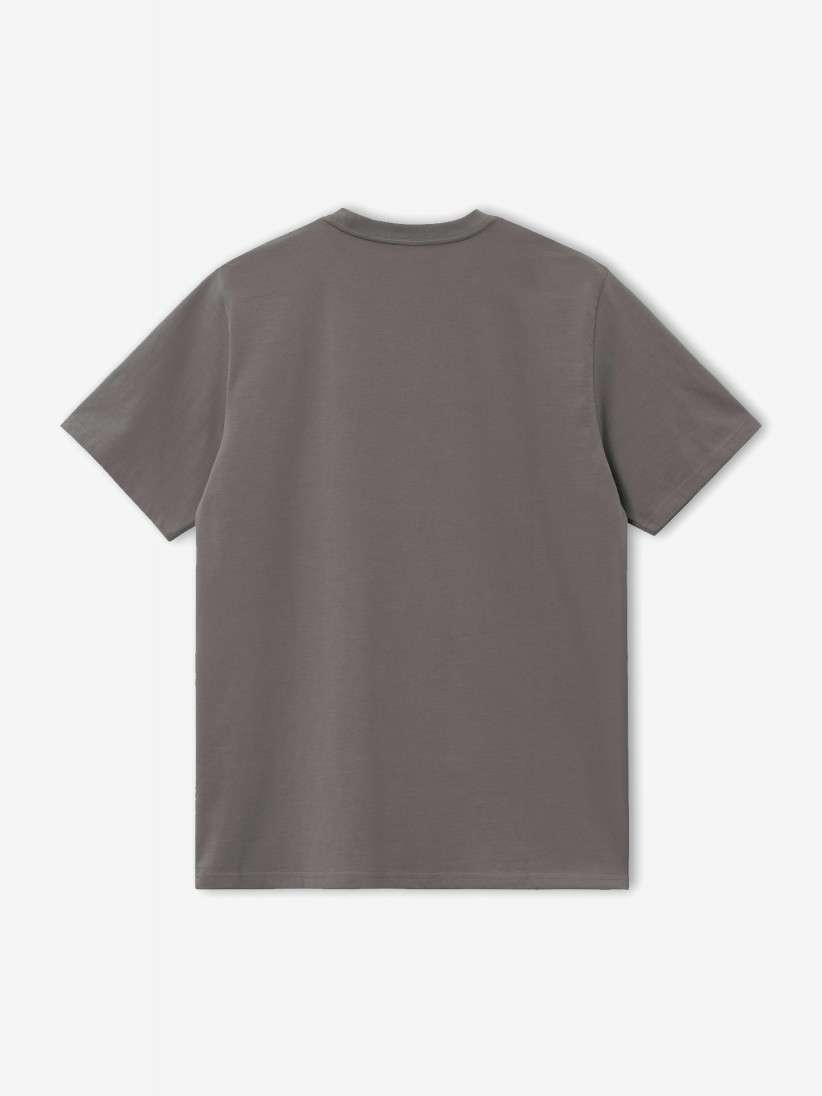 Camiseta Carhartt WIP American Script Gris