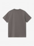 Camiseta Carhartt WIP American Script Gris