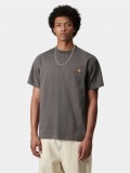 Camiseta Carhartt WIP American Script Gris