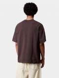 T-shirt Carhartt WIP Work Pocket Castanha