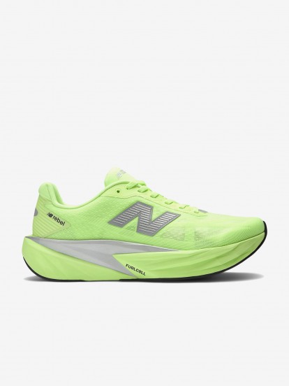 Sapatilhas New Balance FuelCell Rebel v5 Verdes e Prateadas Para Homem