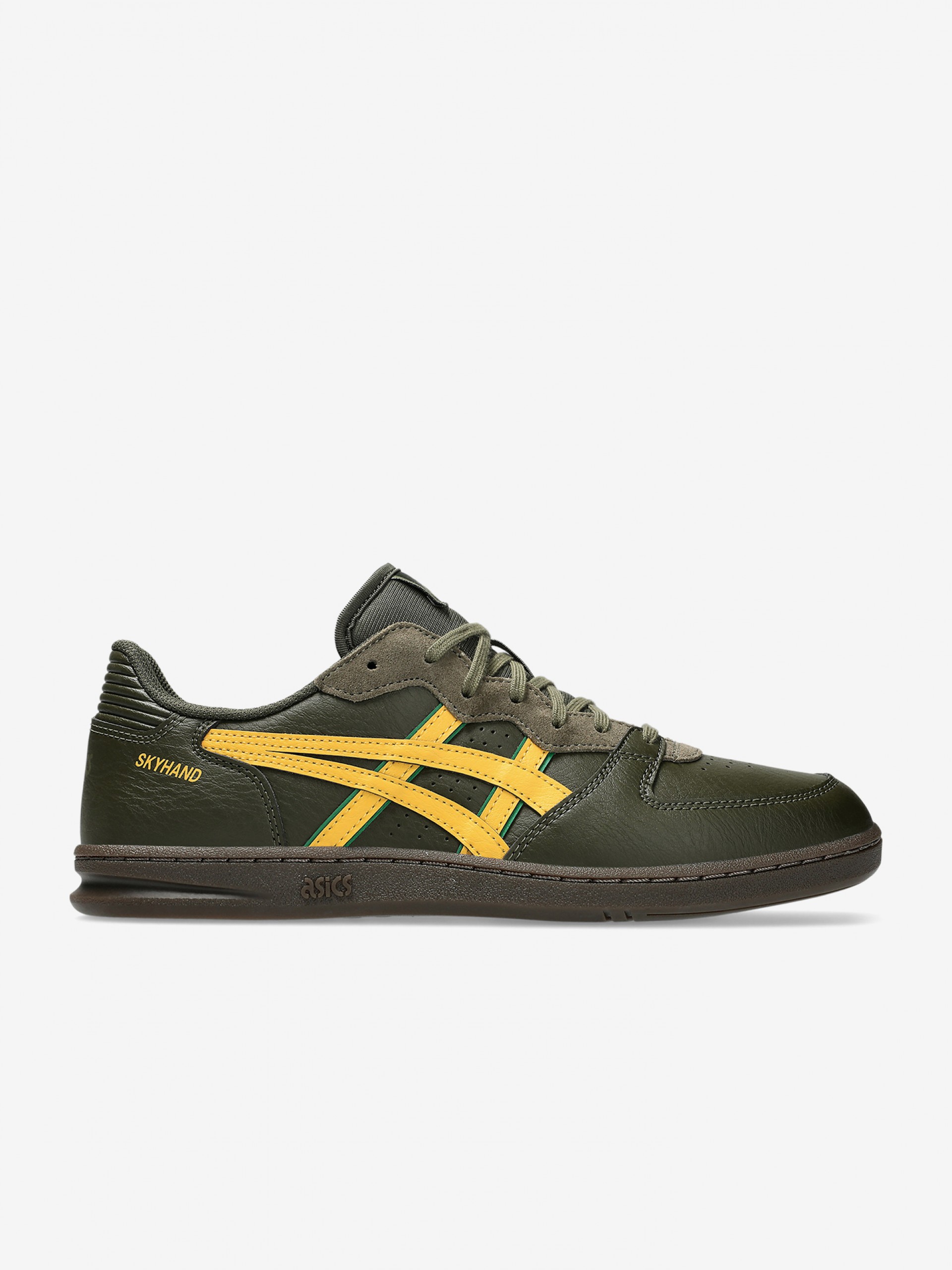 Zapatillas Asics Skyhand OG Verdes y Amarillas