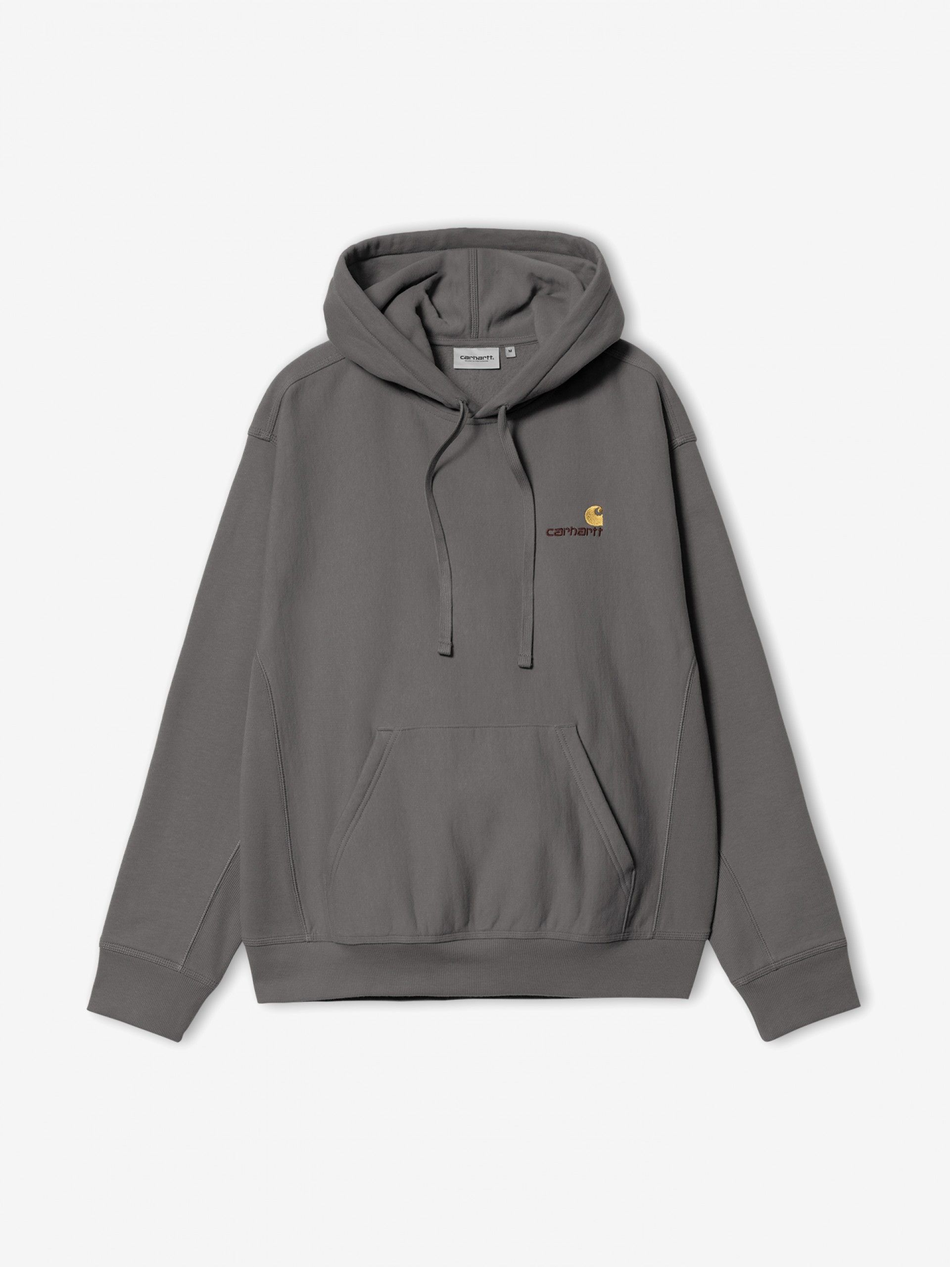 Carhartt WIP American Script Grey Hoodie