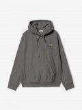 Sudadera con Capucha Carhartt WIP American Script Gris