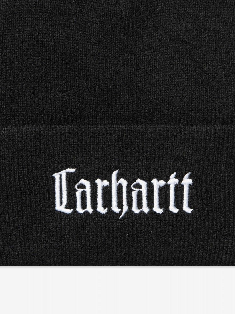 Carhartt WIP Schooling Black Beanie
