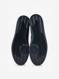 Fred Perry B4 Leather and Suede Blue Sneakers