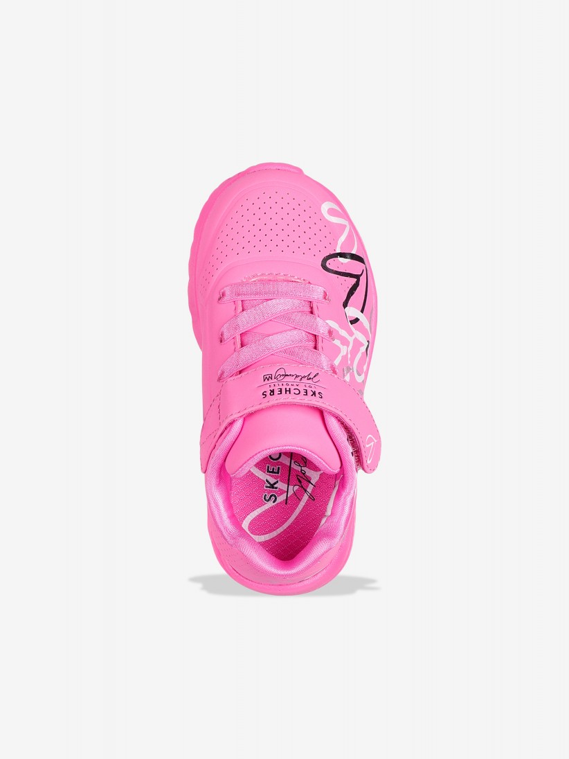 Sapatilhas Skechers Uno Lite - Love Levitate Toddler Rosa