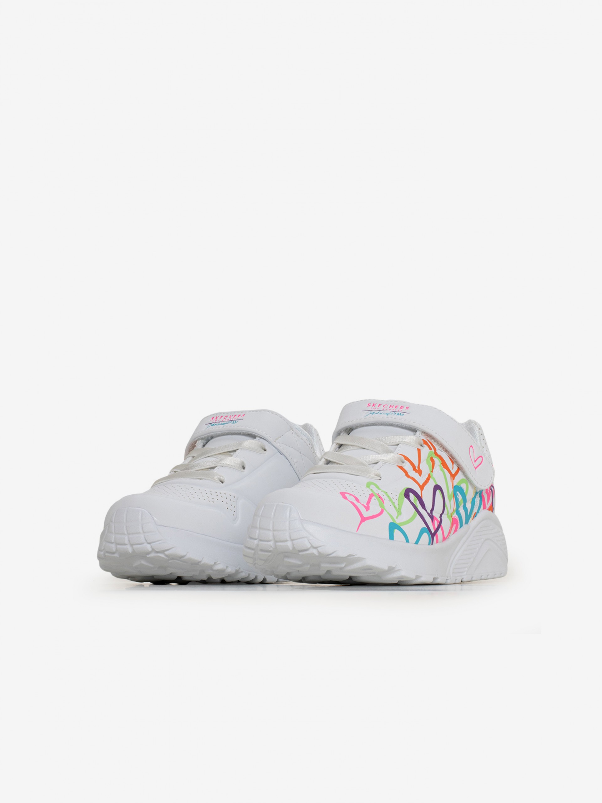 Skechers Uno Lite - Love Levitate Toddler White Sneakers