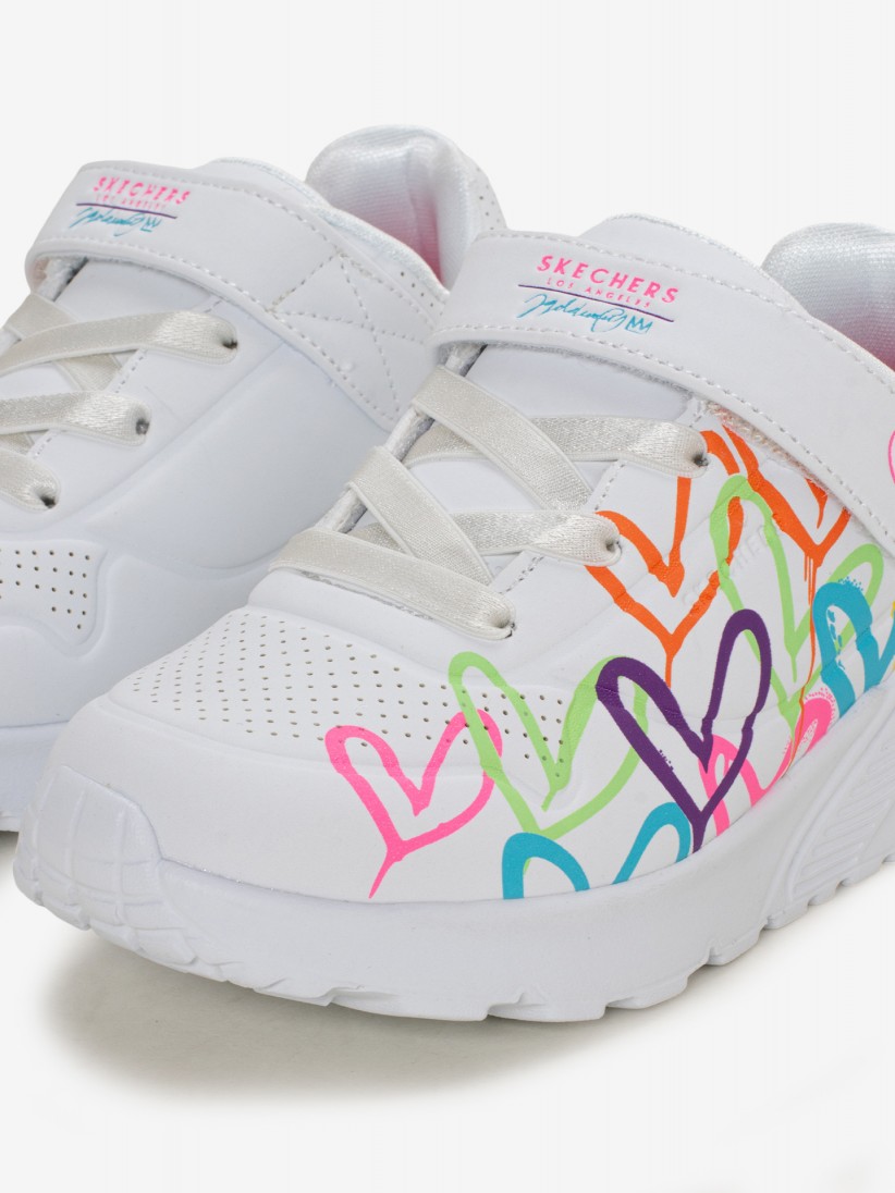 Sapatilhas Skechers Uno Lite - Love Levitate Toddler Brancas