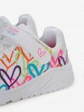 Sapatilhas Skechers Uno Lite - Love Levitate Toddler Brancas