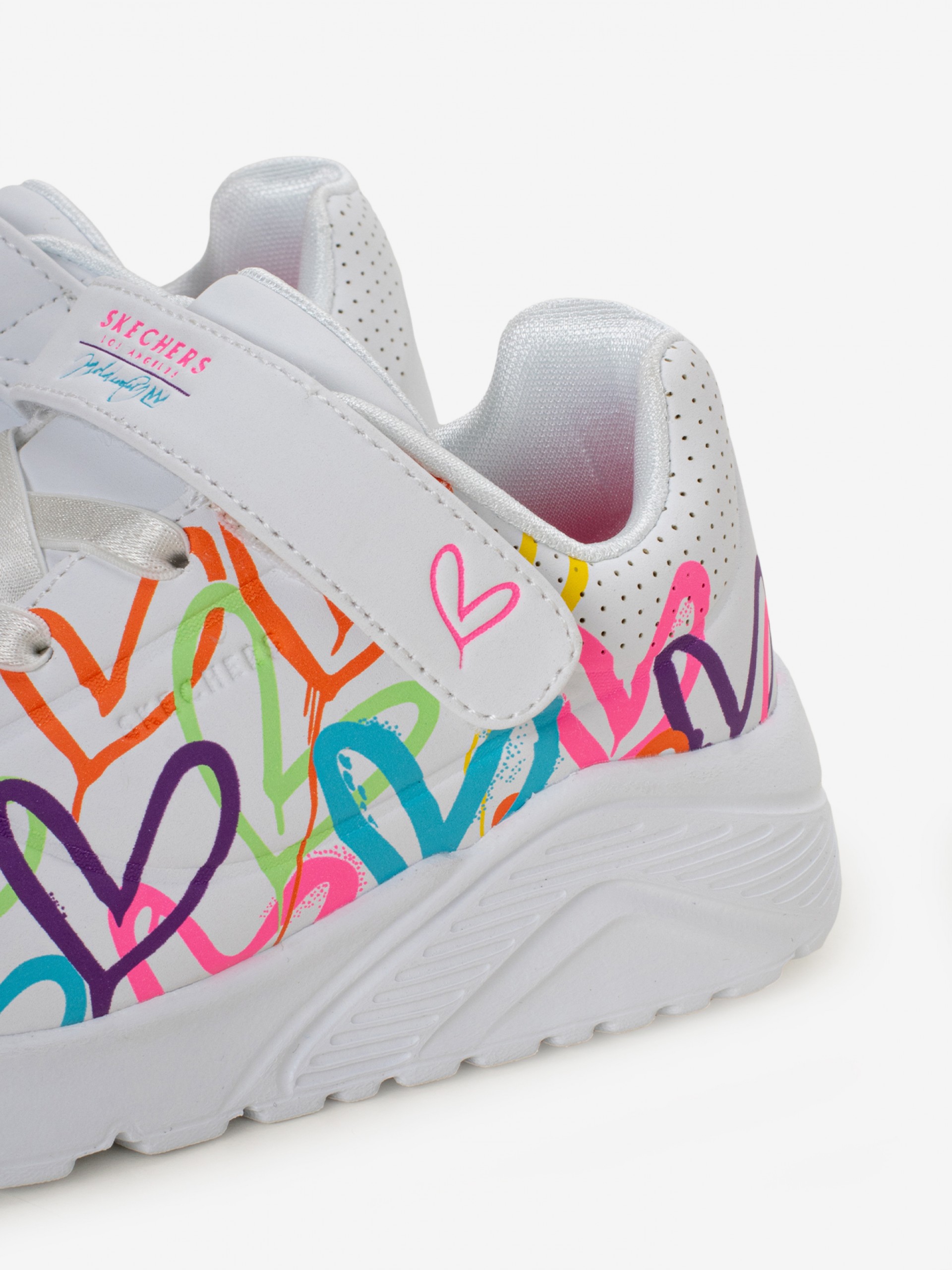 Skechers Uno Lite - Love Levitate Toddler White Sneakers