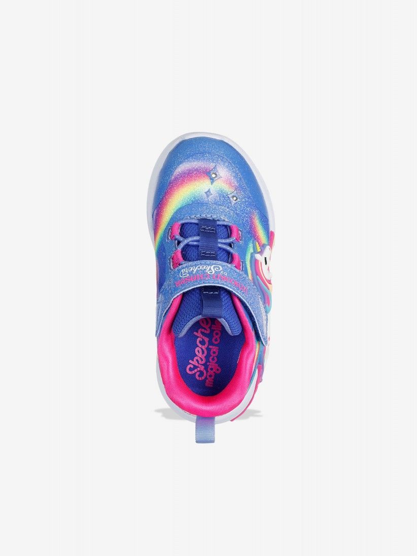 Sapatilhas Skechers S-Lights - Unicorn Chaser Luminosas Toddler