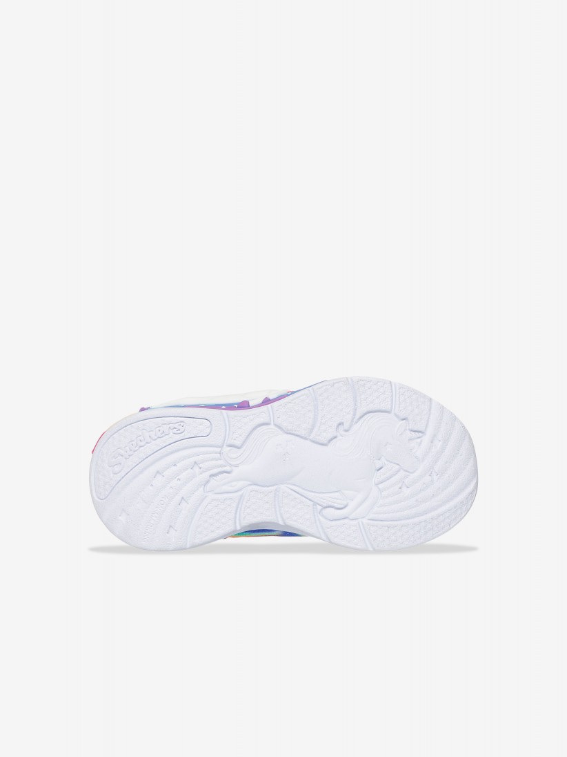 Sapatilhas Skechers S-Lights - Unicorn Chaser Luminosas Toddler