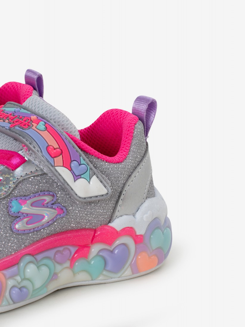 Sapatilhas Skechers Eternal Heart Light Luminosas Toddler