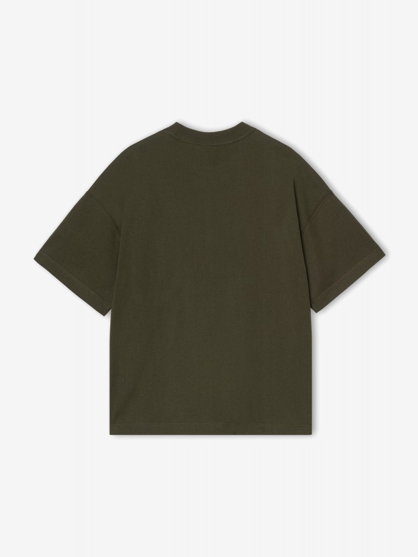 T-shirt Carhartt WIP Work Pocket Verde