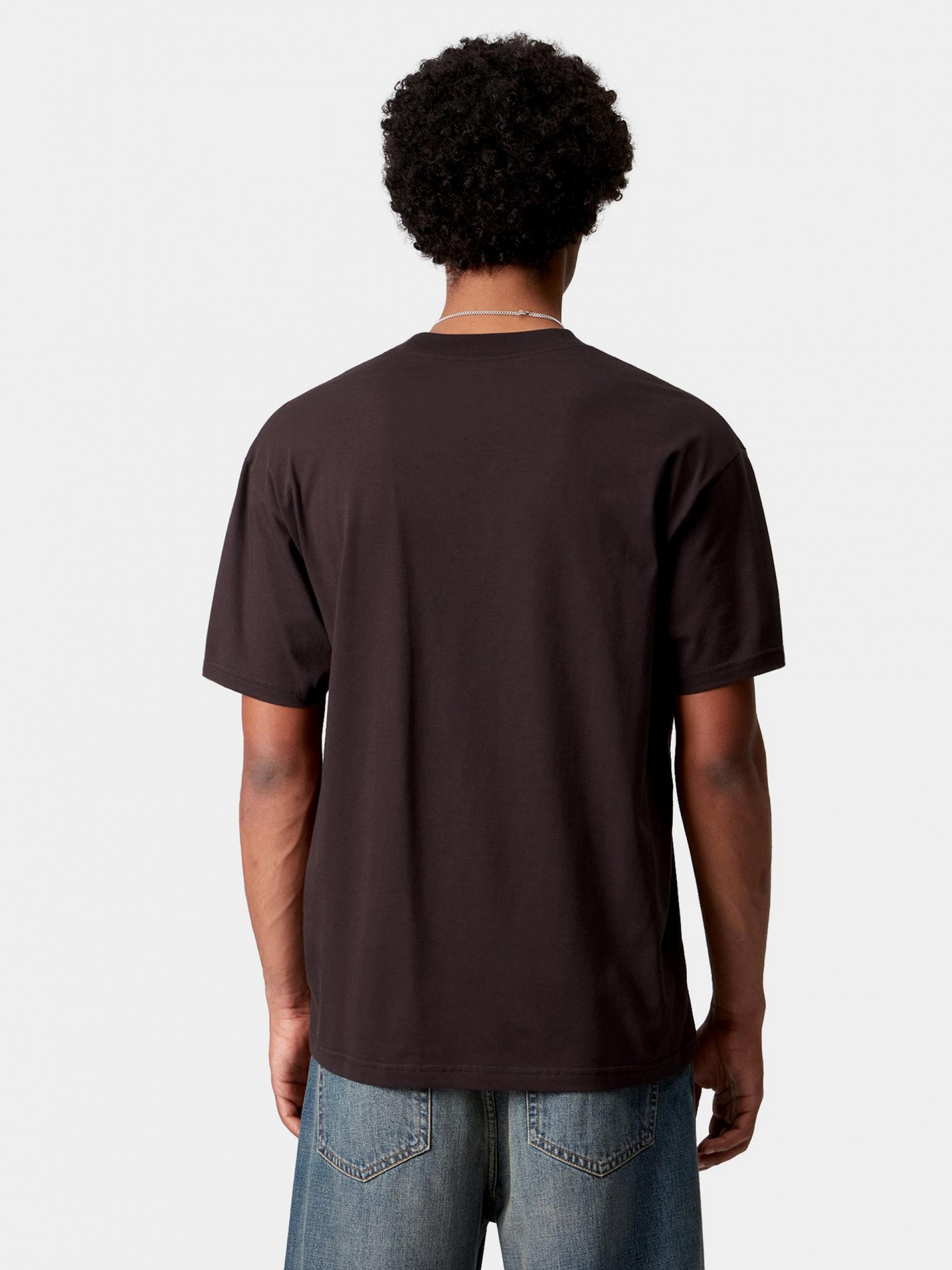 T-shirt Carhartt WIP Rising Helix Castanha