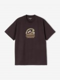 Camiseta Carhartt WIP Rising Helix Marrn