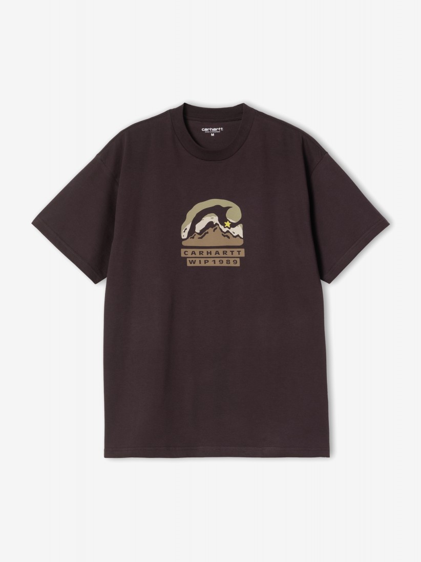 Camiseta Carhartt WIP Rising Helix Marrn
