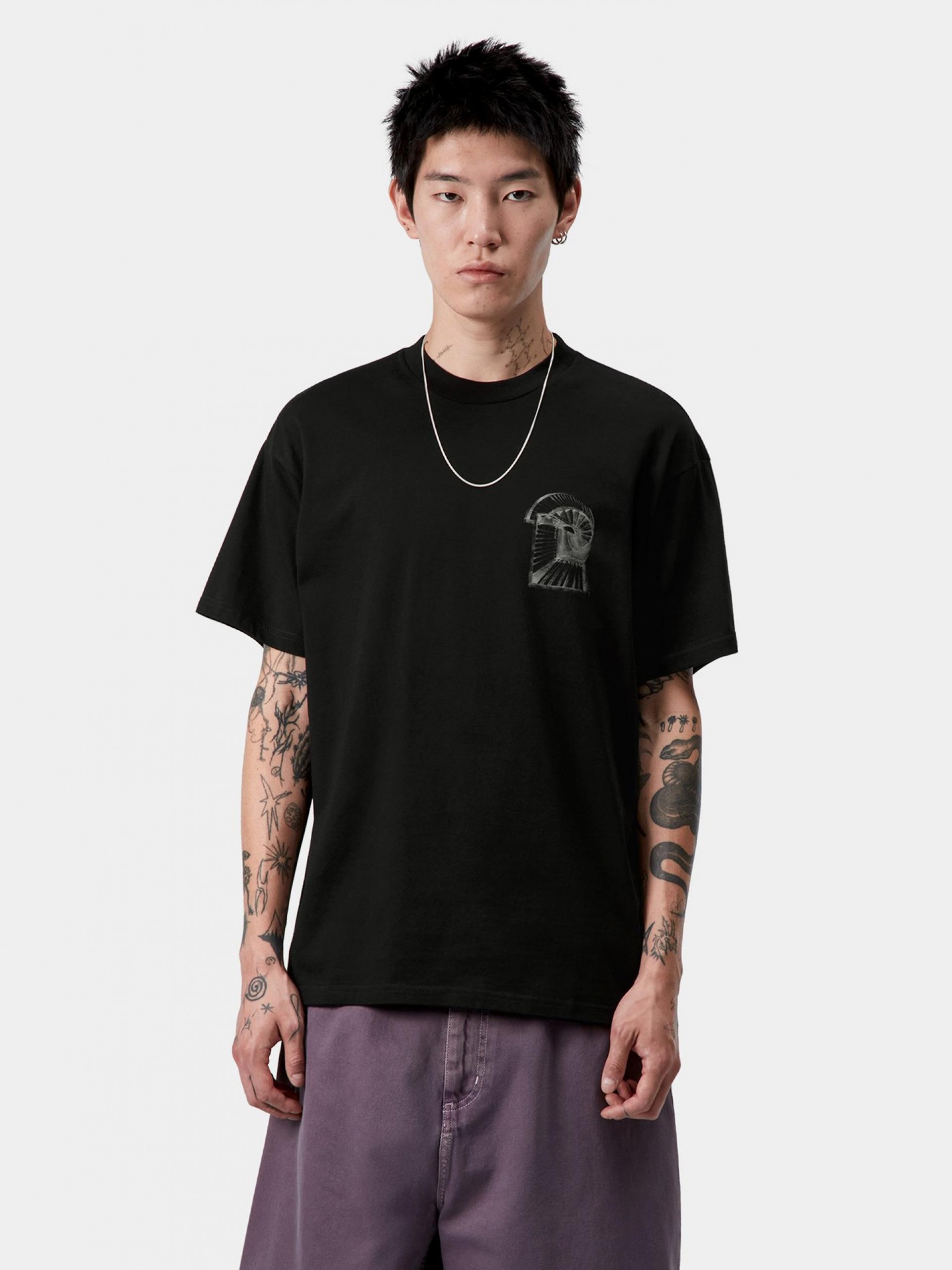 T-shirt Carhartt WIP Okniceok 02 Preta