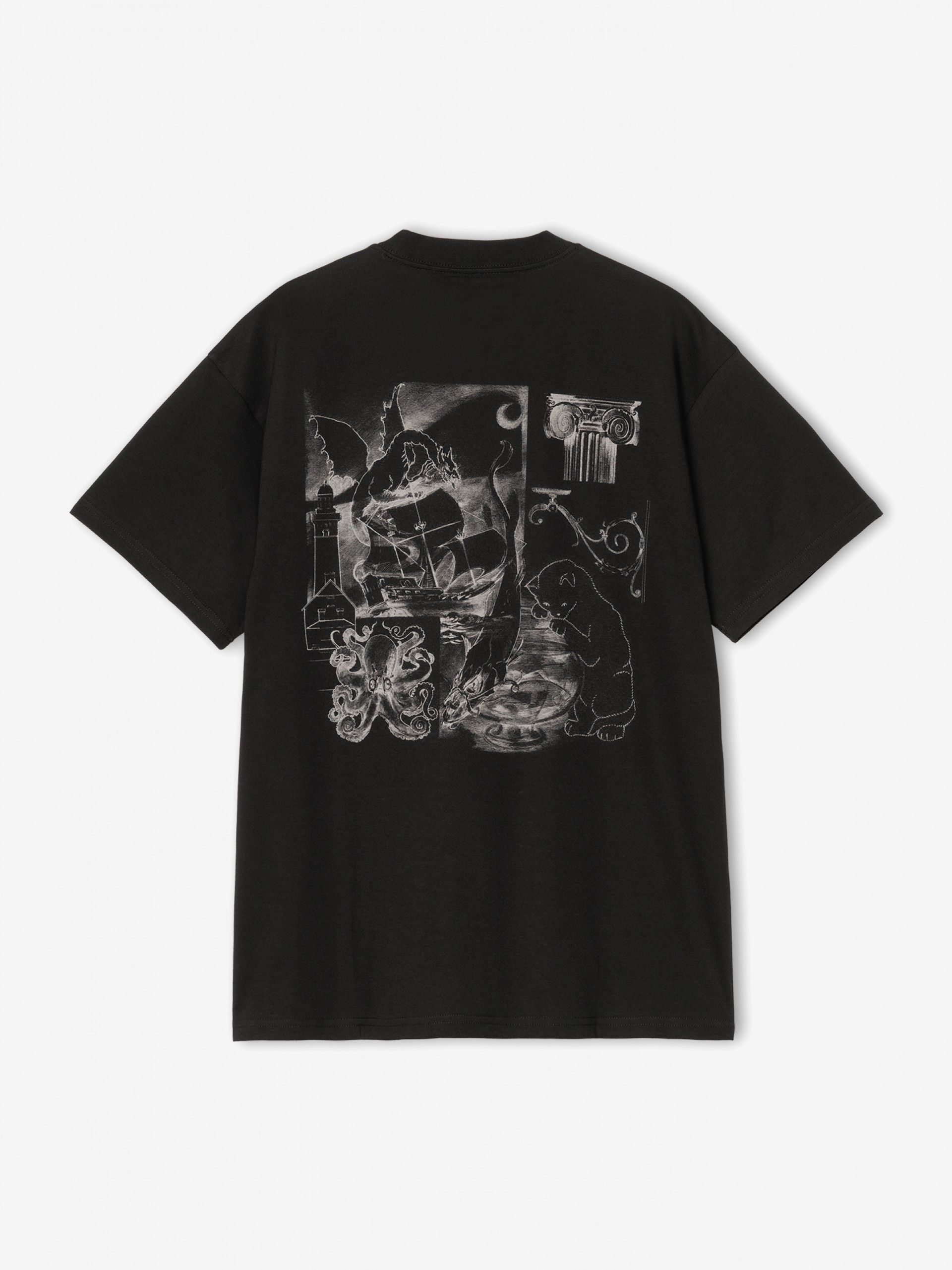 T-shirt Carhartt WIP Okniceok 02 Preta