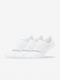 Meias de Treino Nike Everyday Plus Lightweight Brancas (3 Pares)