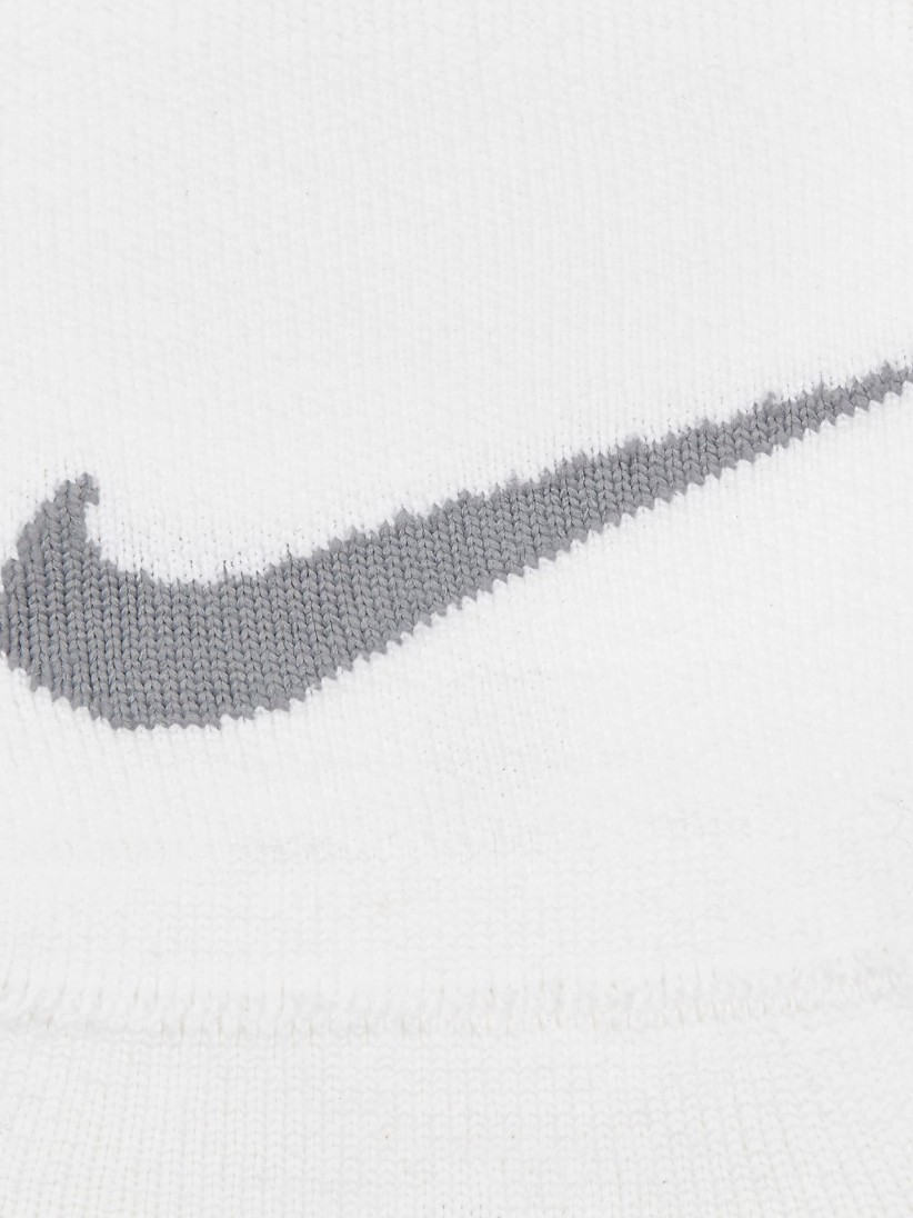 Meias de Treino Nike Everyday Plus Lightweight Brancas (3 Pares)