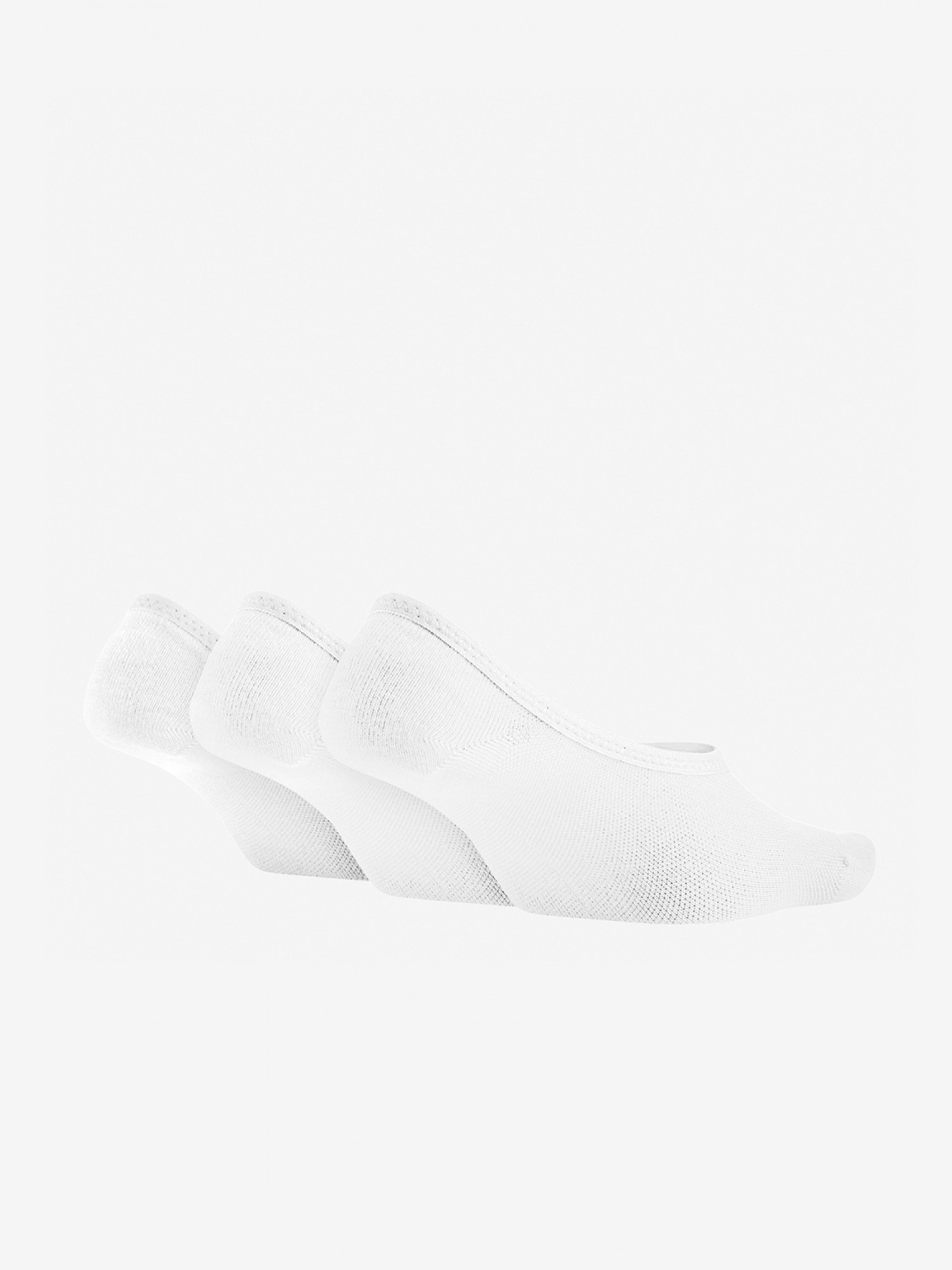 Meias de Treino Nike Everyday Lightweight Brancas (3 Pares)