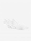 Meias de Treino Nike Everyday Lightweight Brancas (3 Pares)