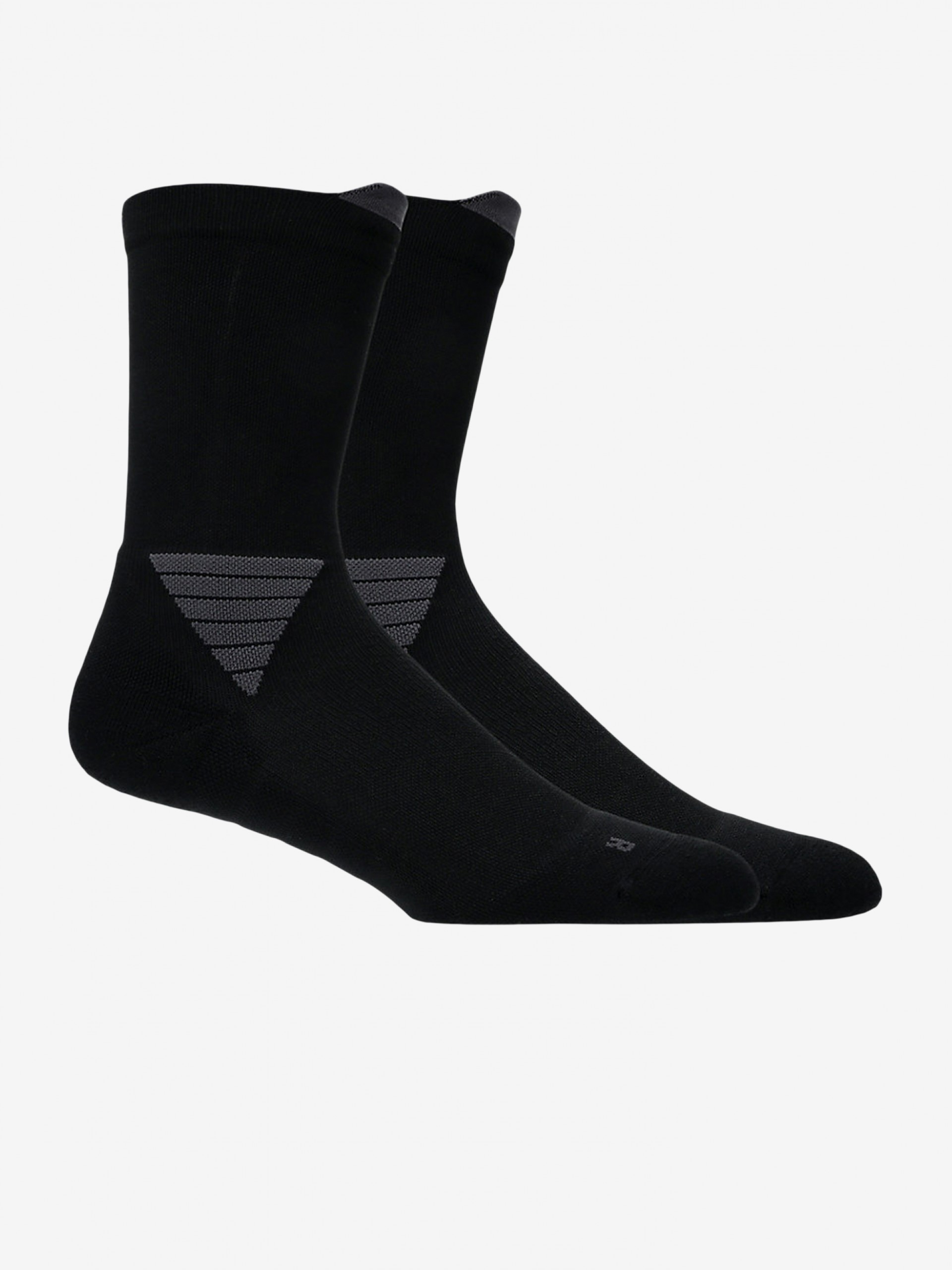 Meias de Trail Asics Fujitrail Crew Pretas