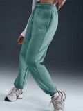 Calas Nike Sportswear Phoenix Fleece High Rise Verdes Para Mulher