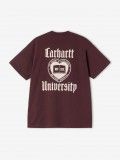 Camiseta Carhartt WIP Schooling Burdeos
