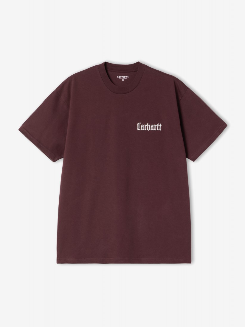 Camiseta Carhartt WIP Schooling Burdeos
