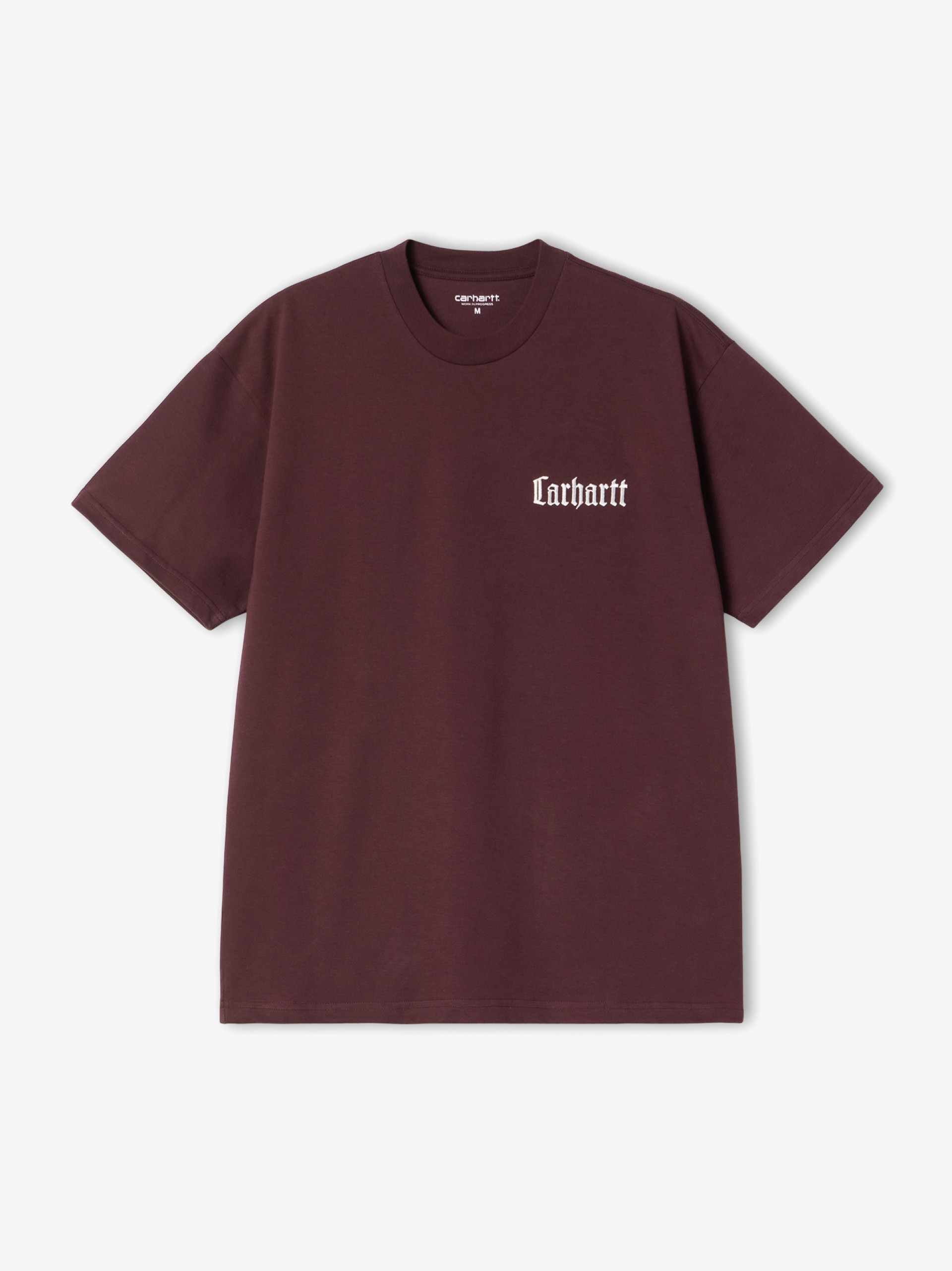 T-shirt Carhartt WIP Schooling Bordeaux