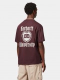 Camiseta Carhartt WIP Schooling Burdeos