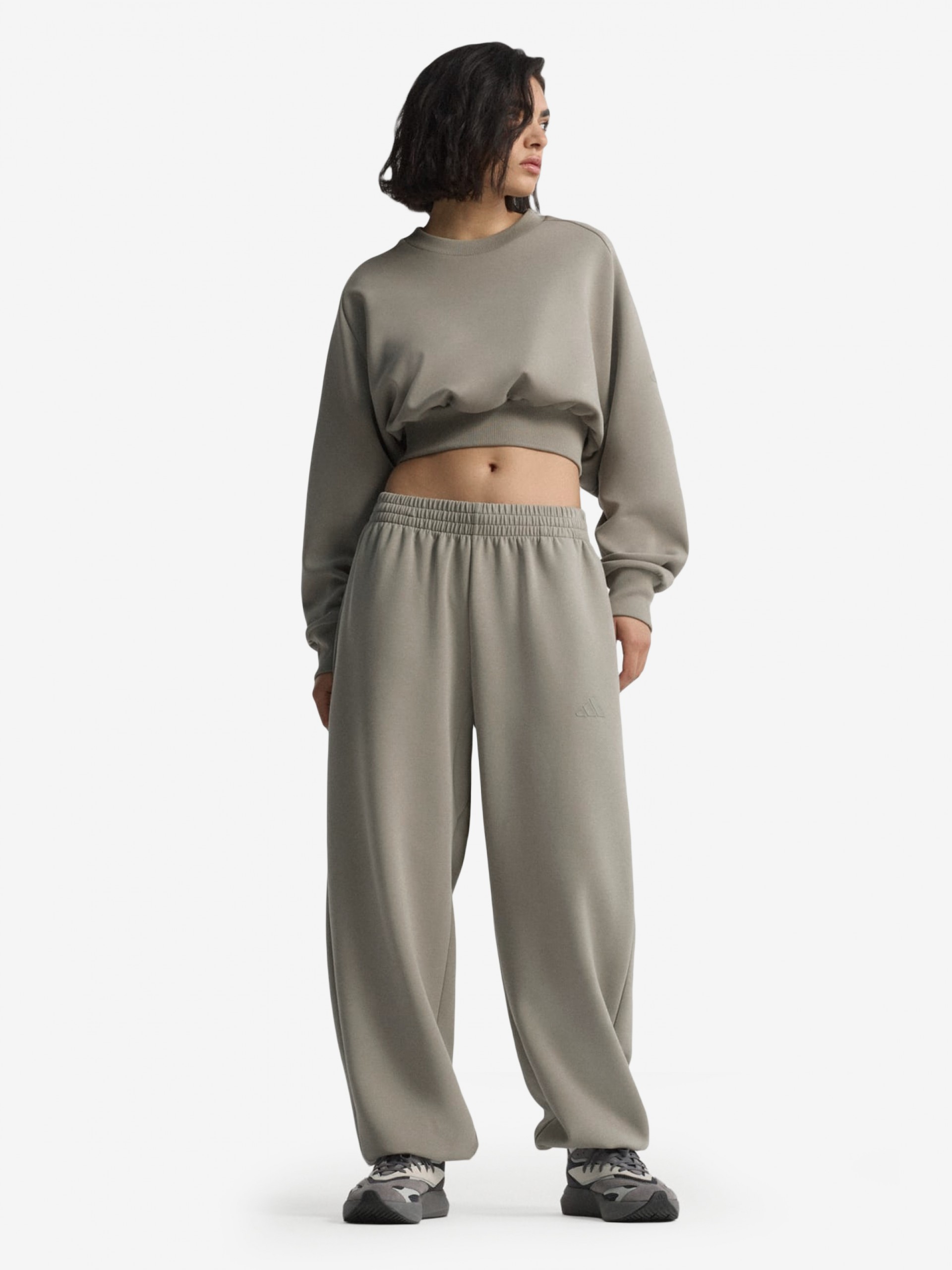 Calças Adidas Soft Lux Loose Verdes