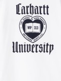 Camiseta Carhartt WIP Schooling Blanca y Azul