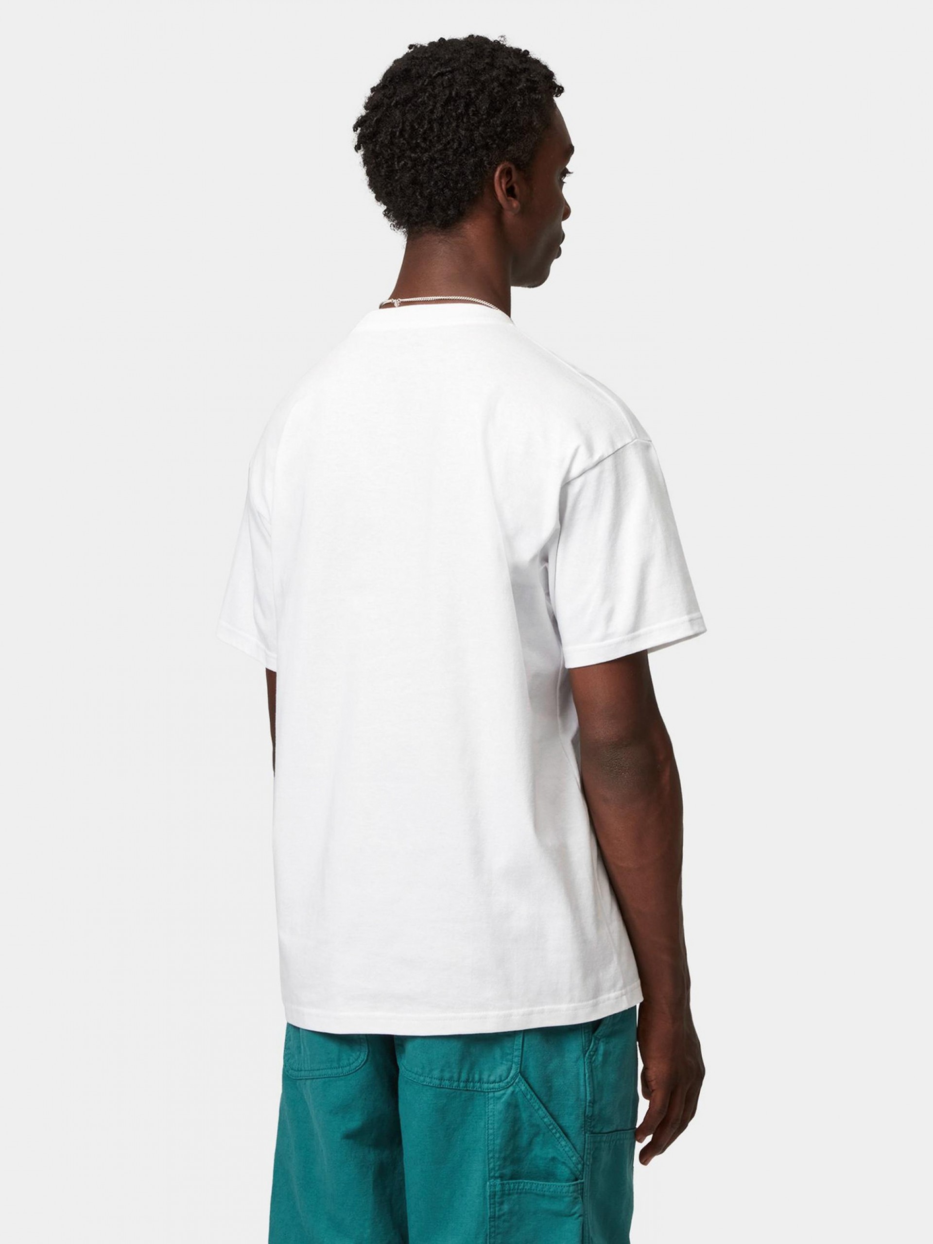 T-shirt Carhartt WIP No Play Branca